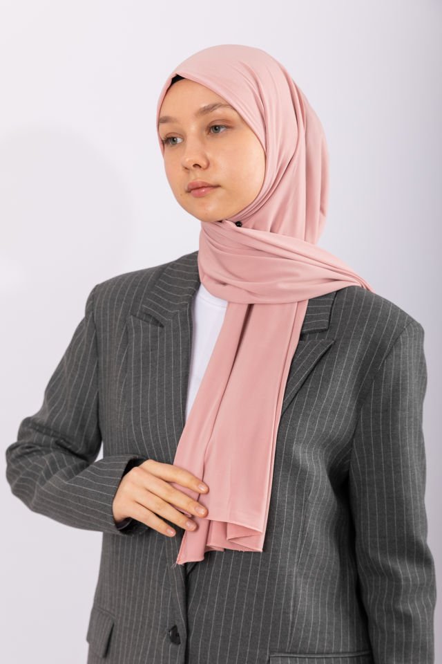 Premium Jersey Şal - K.Pudra