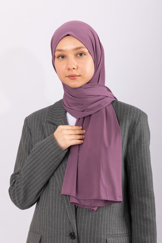 Premium Jersey Şal - Koyu Lila