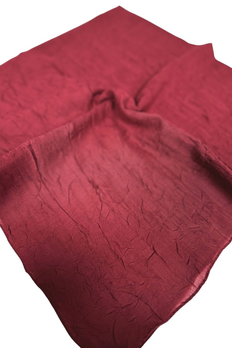 Bambu Kraş Eşarp - Bordo