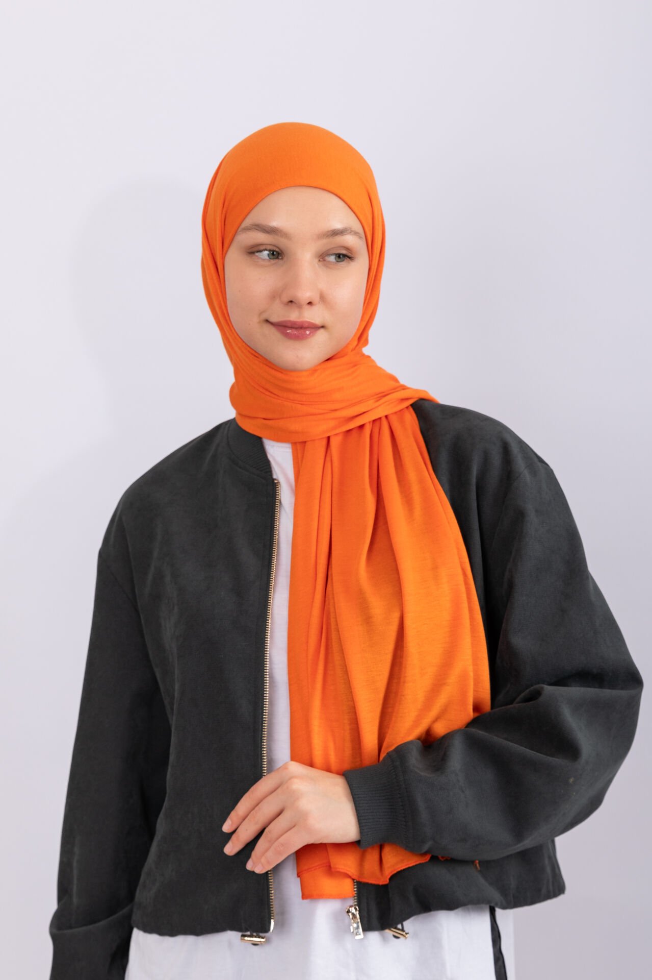 Penye Şal - Orange