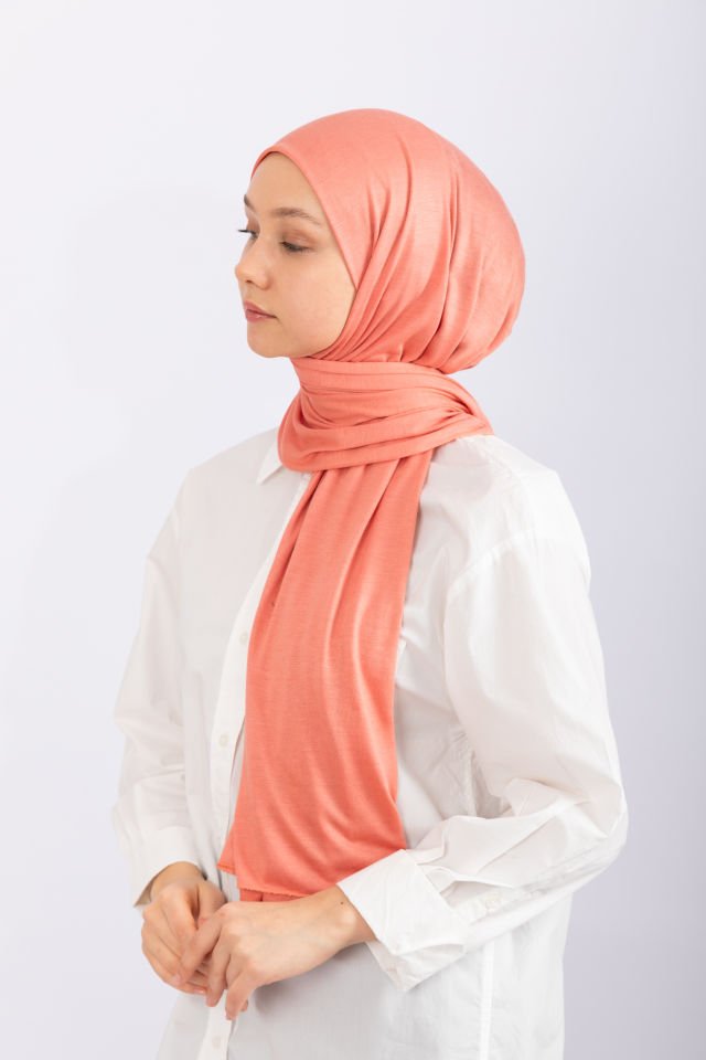 Penye Şal - Mercan