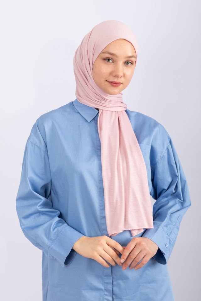 Penye Şal - Pudra