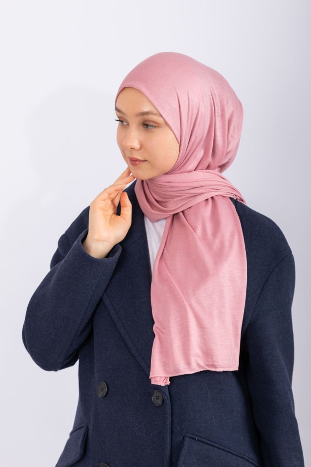 Penye Şal - Rose / Gül Kurusu
