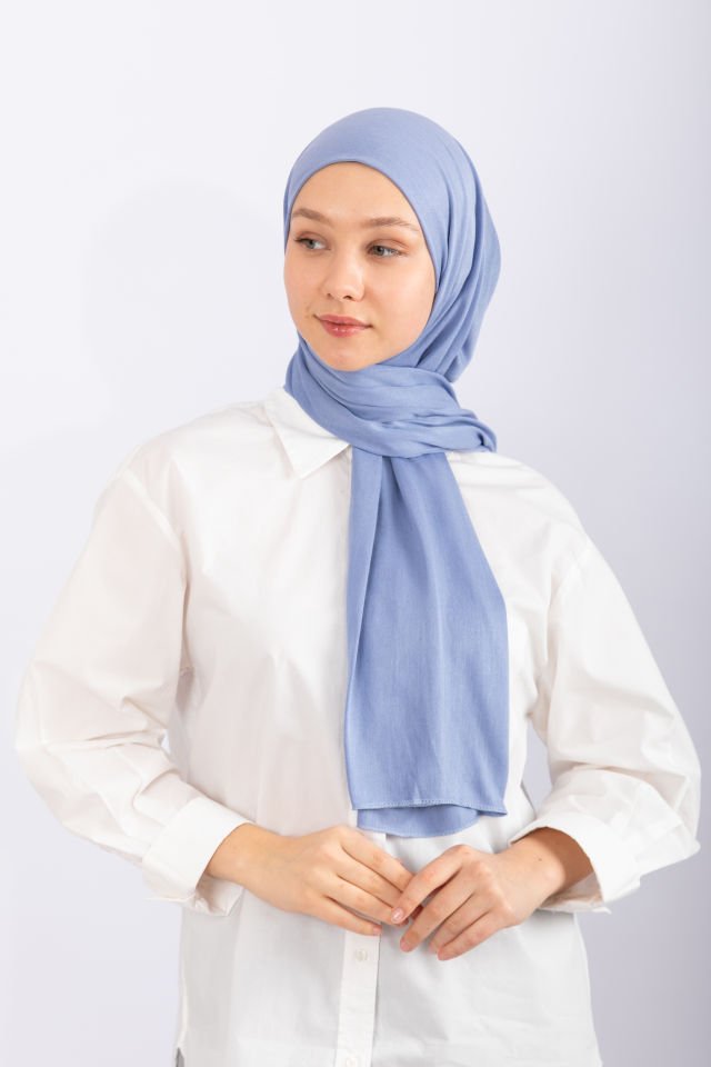 Penye Şal - Kot Mavisi