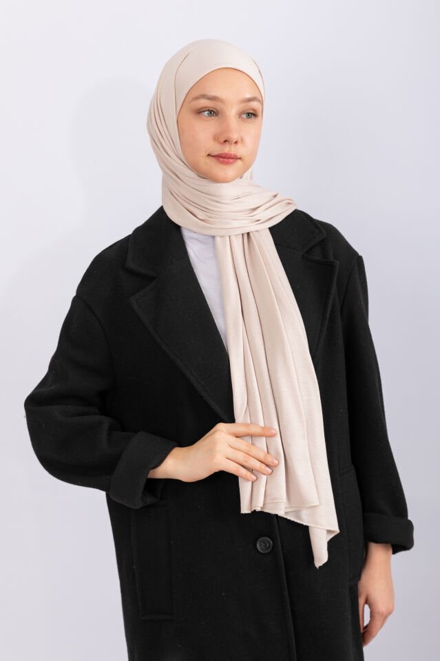 Penye Şal - Nude
