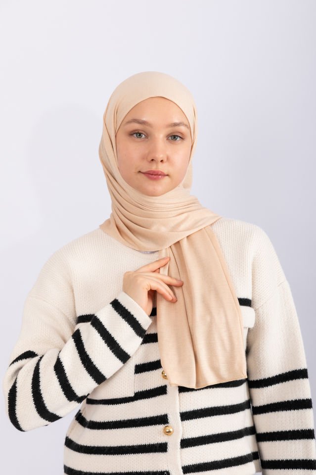 Penye Şal - Bej