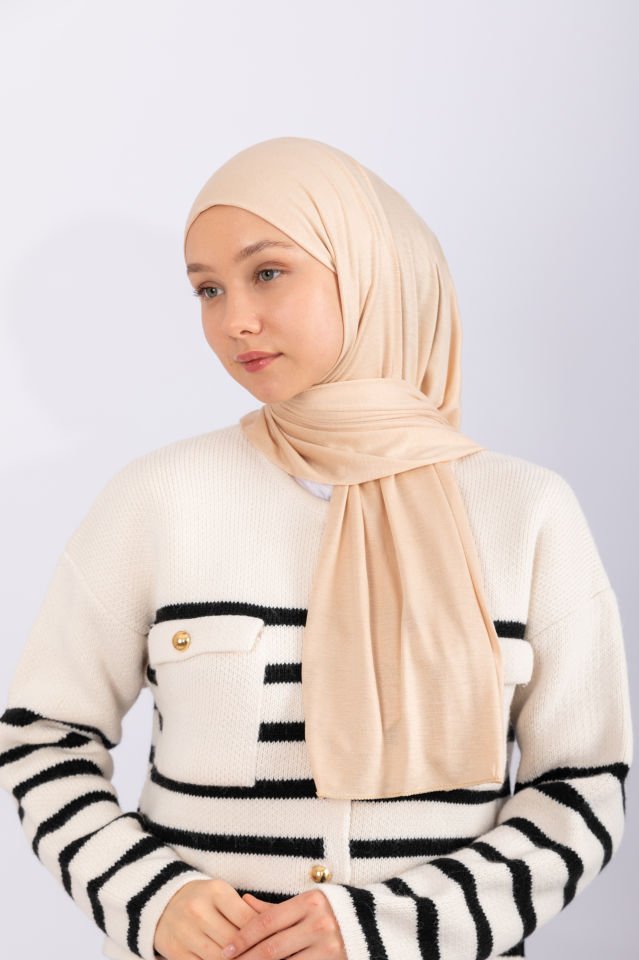 Penye Şal - Bej