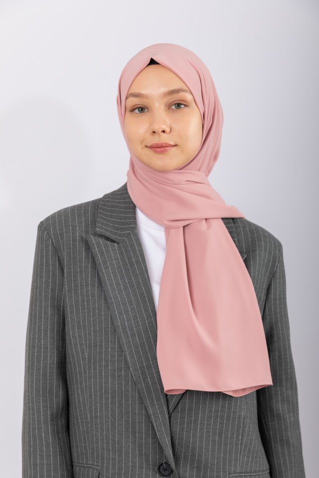 İthal Medine İpeği Şal - Rose