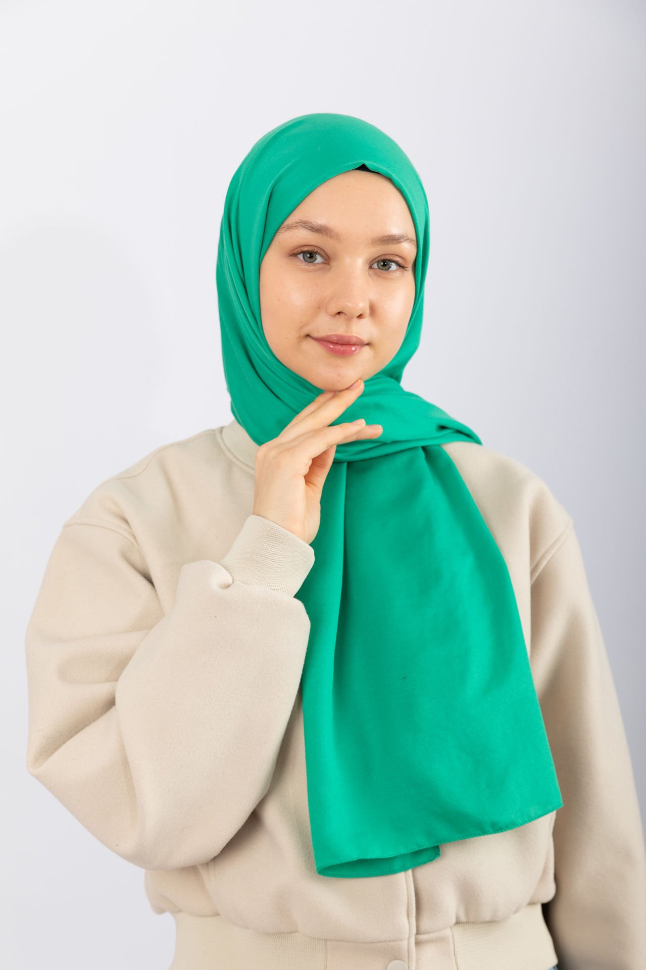 Cotton Twill Şal - Benetton
